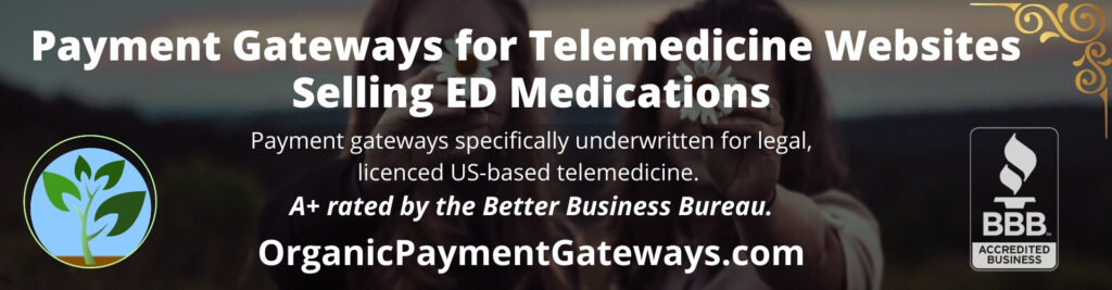ED Telemedicine Payment Gateways Infographic